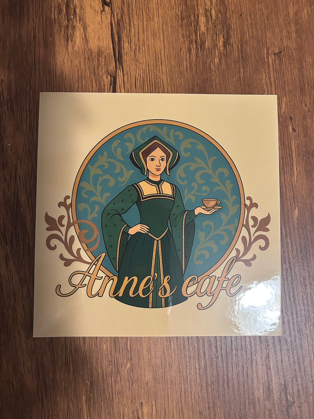Anne's Cafe Sticker