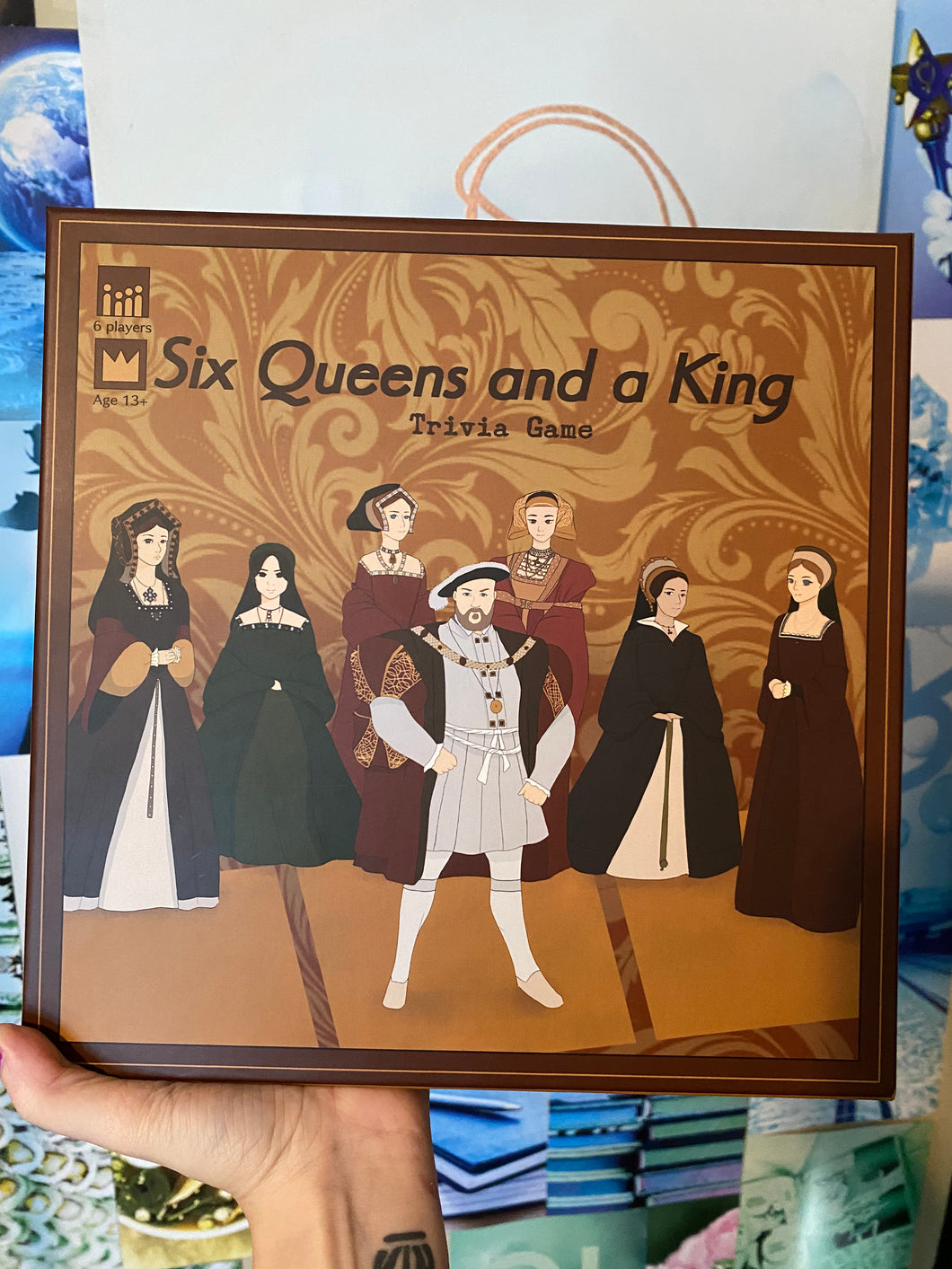 Six Queen and a King Trivia Game